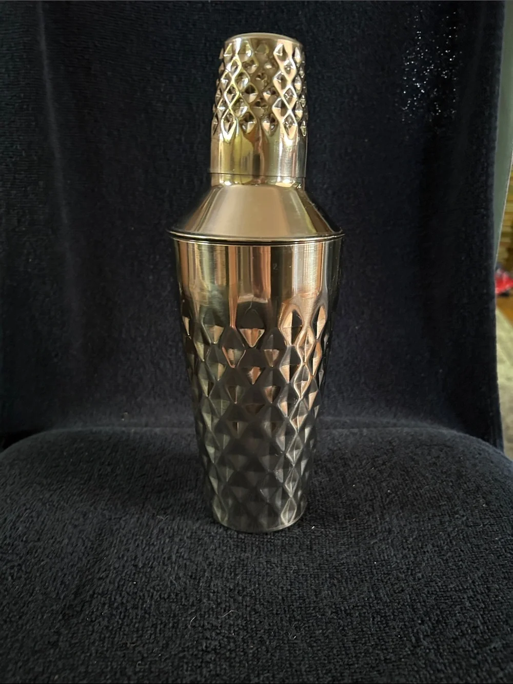 Viski Faceted Irving Stainless Steel 25 oz. Cocktail Shaker